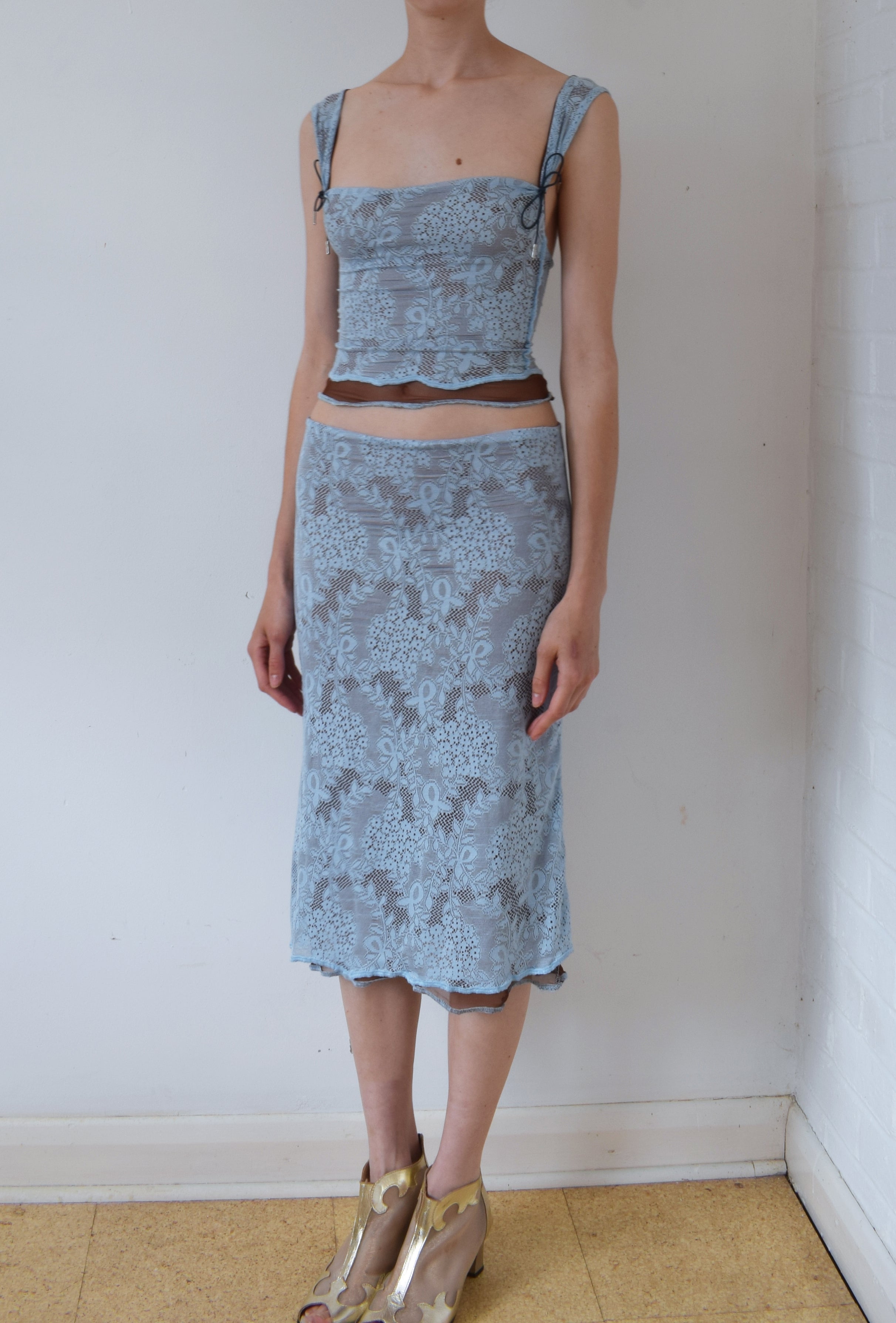 Graphic Earth Skirt