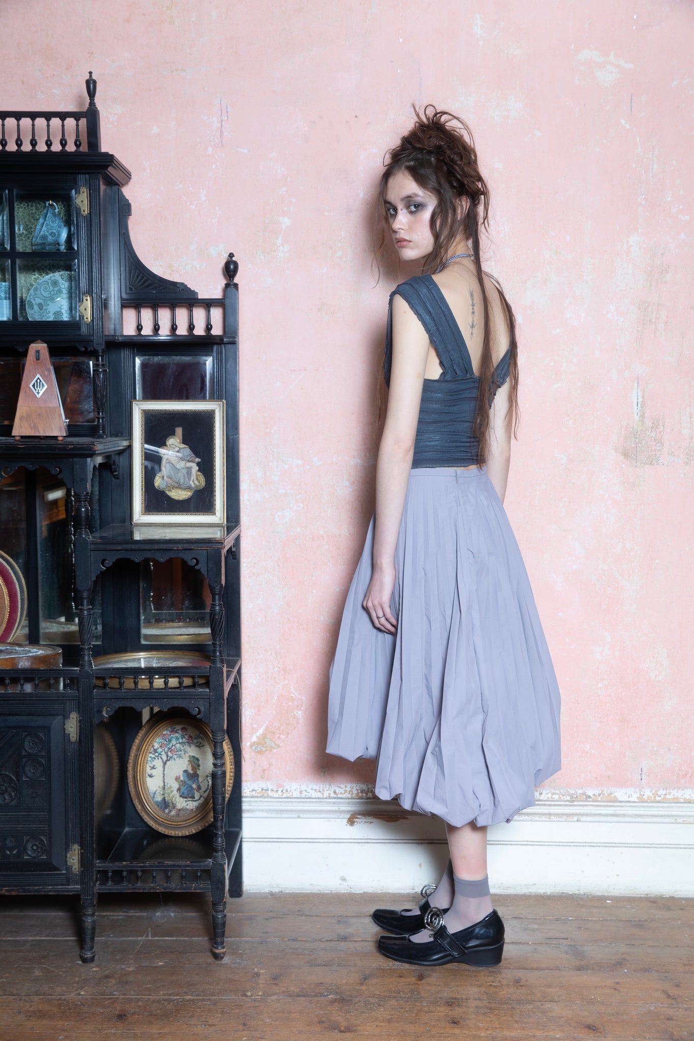 Entrapta Skirt - Smoked Thistle (Made to order)