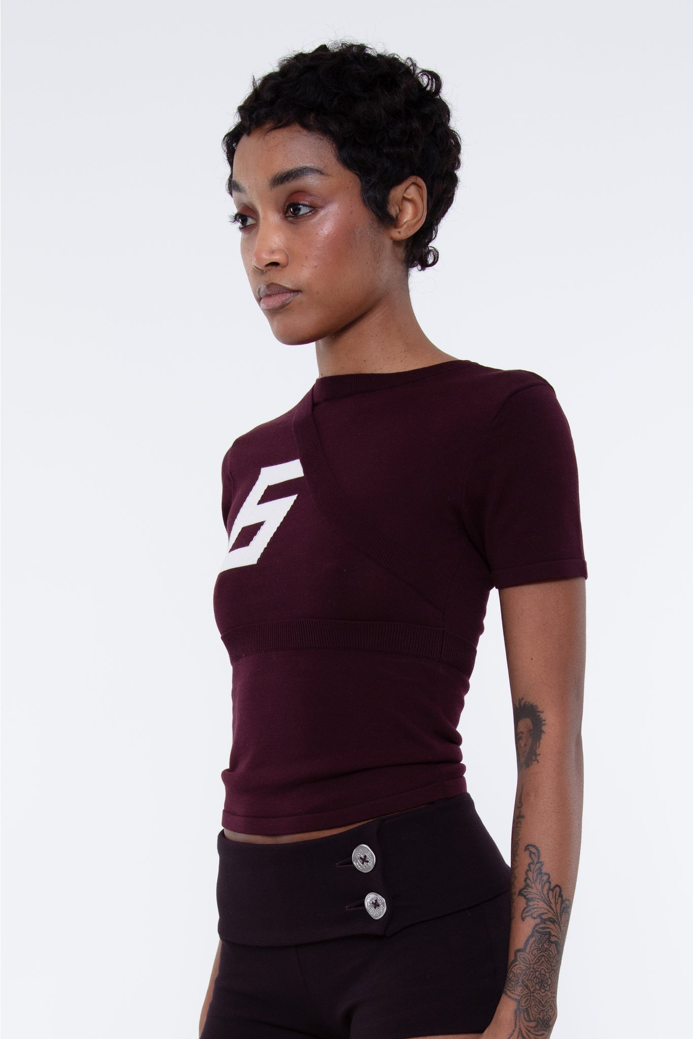 The Matrix top - BURGUNDY (PRE-ORDER)