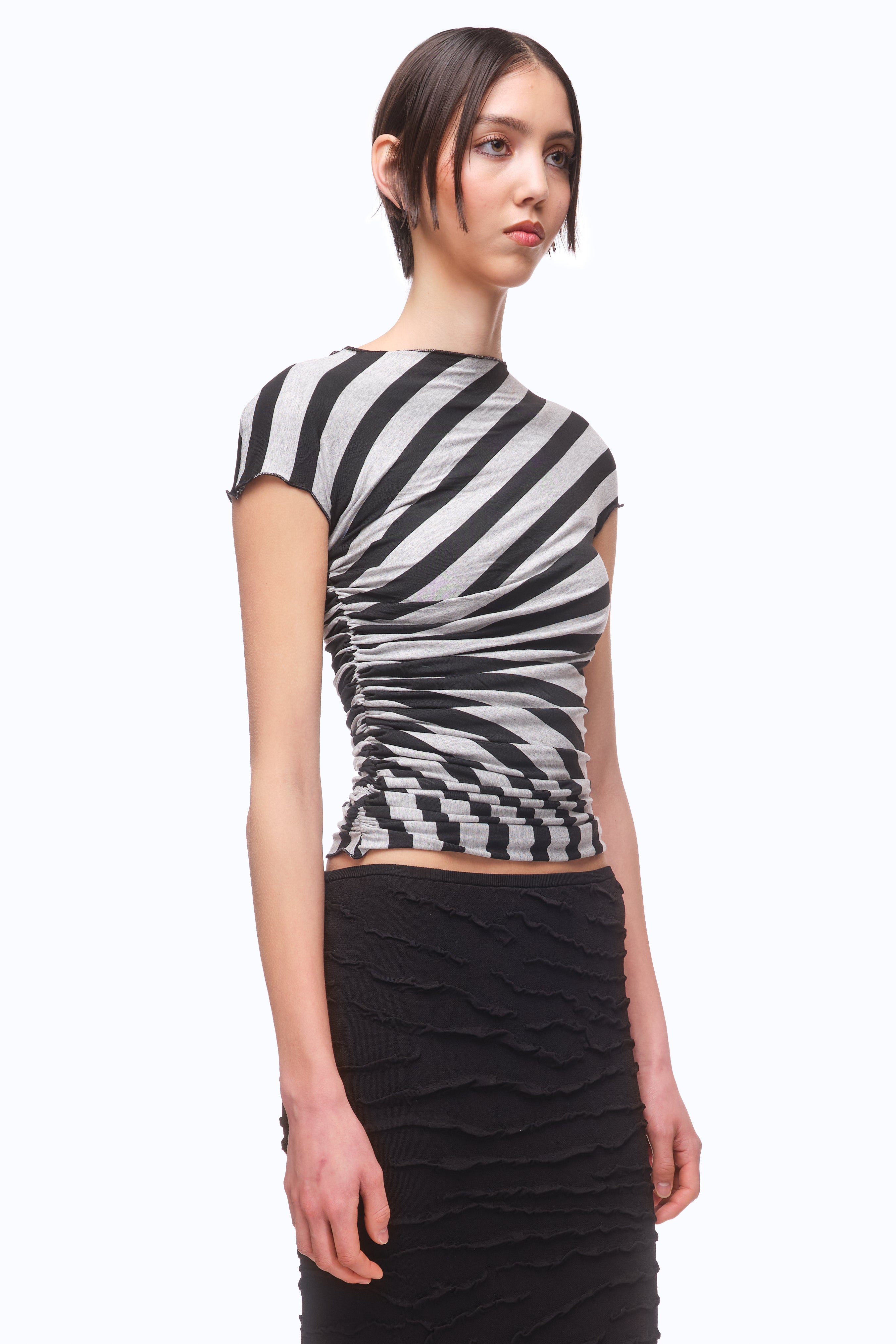 The Morena Top - STRIPE (MADE TO ORDER)
