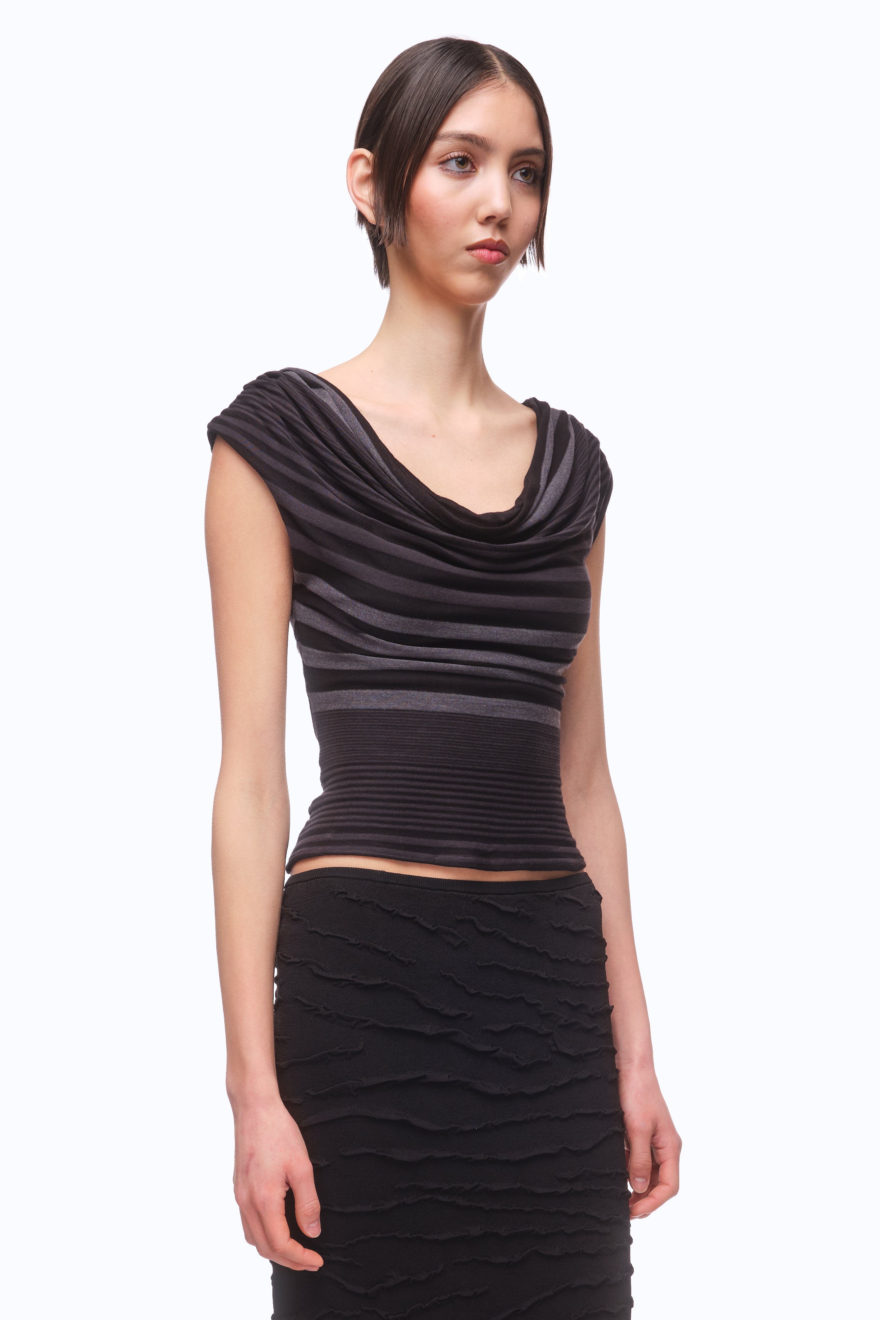 The Drift Top - STRIPE (MADE TO ORDER)