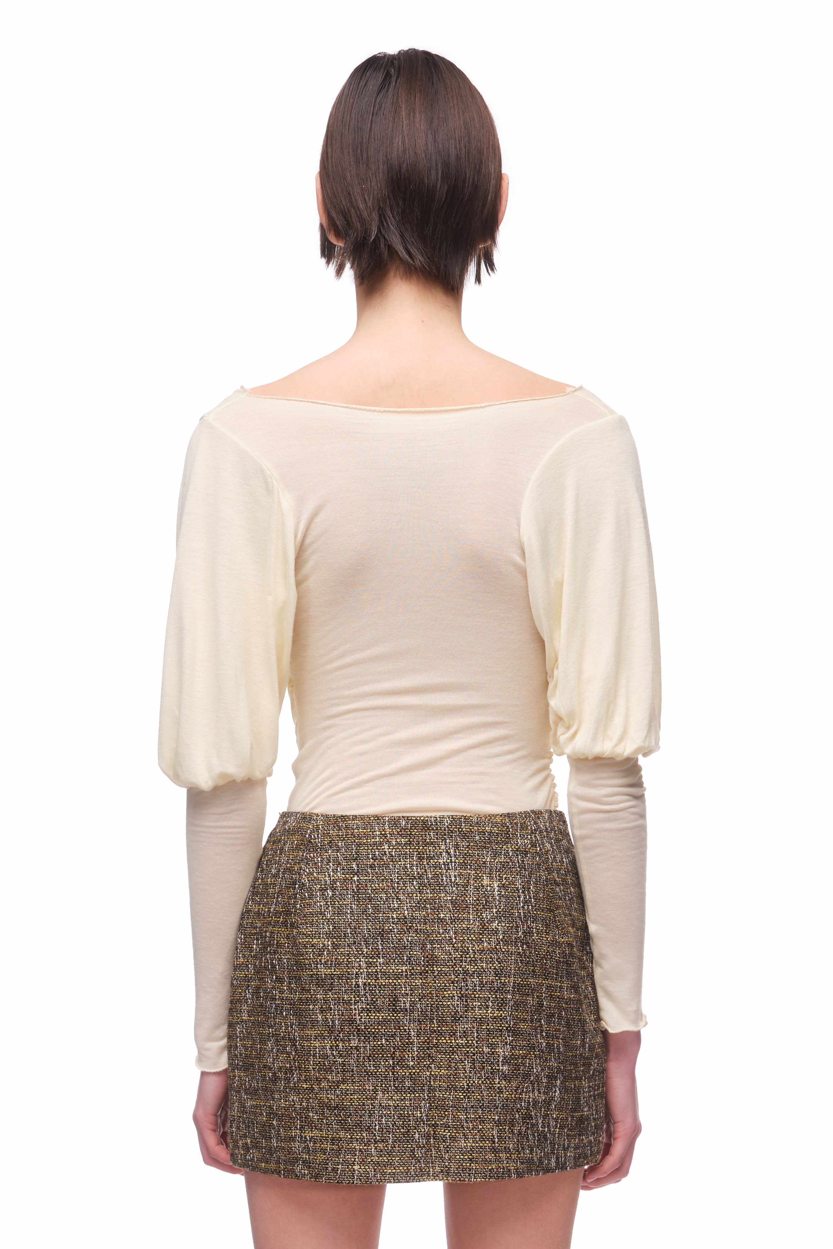 The Cleves Top - VANILLA (MADE TO ORDER)