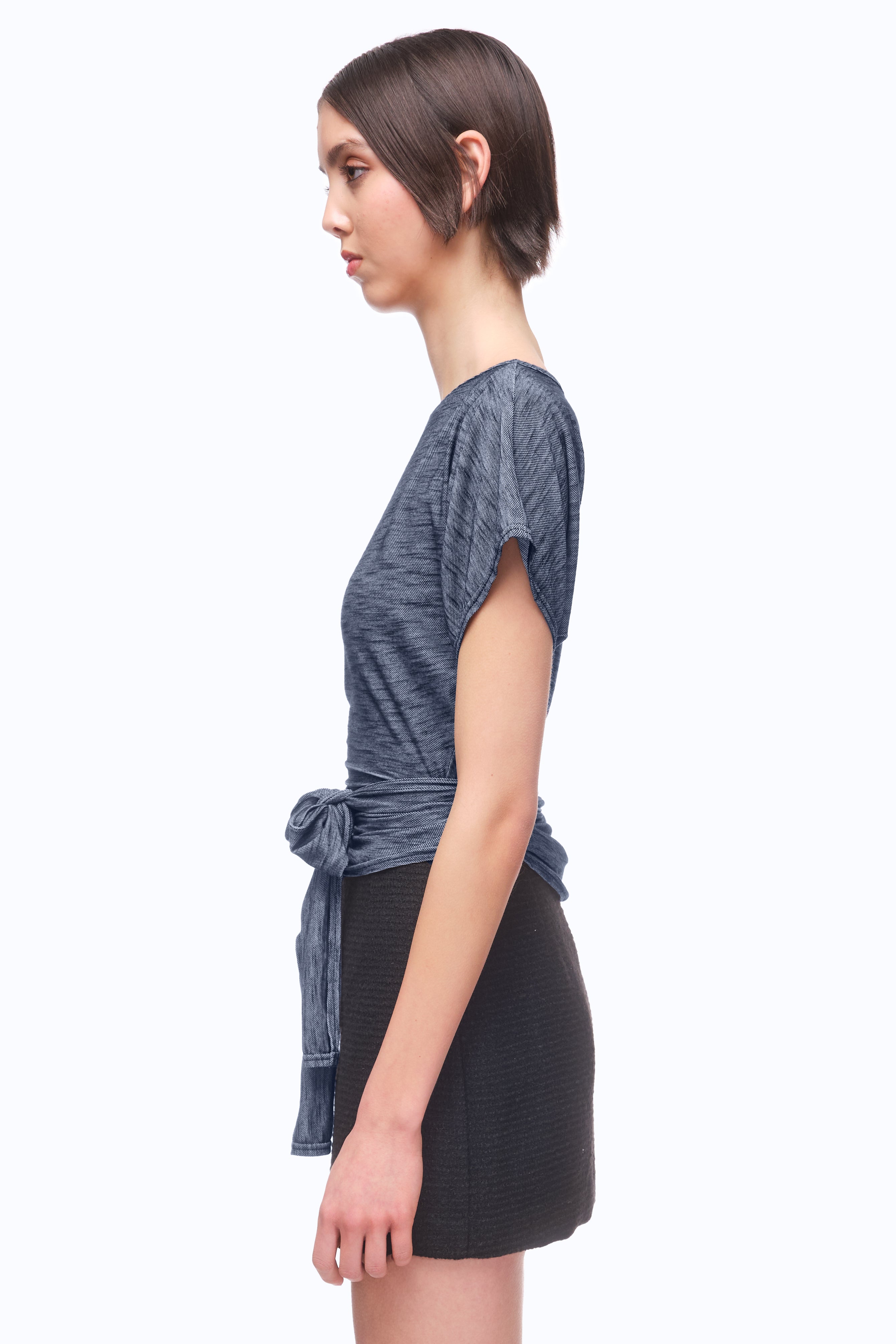 The Serein Top - DENIM