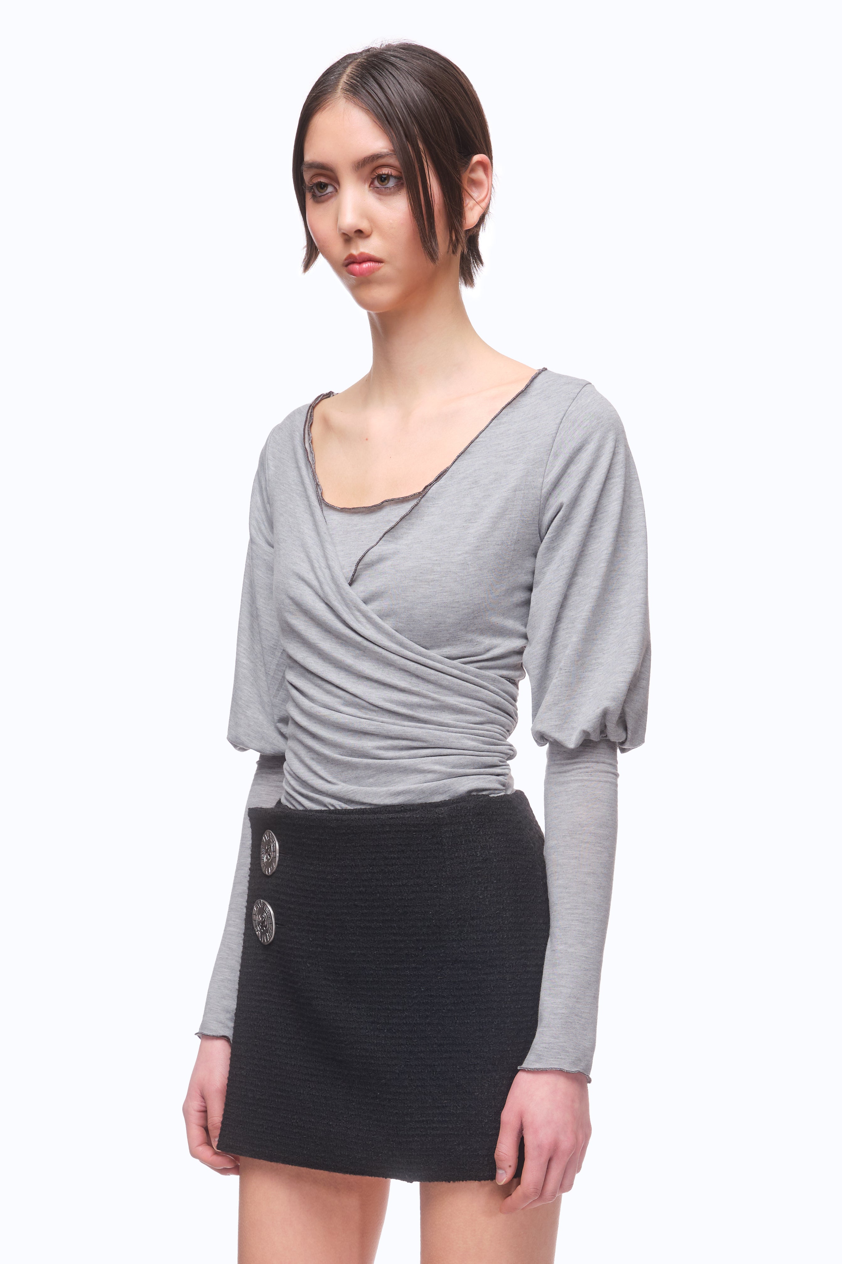 The Cleves Top - MIST (MADE TO ORDER)