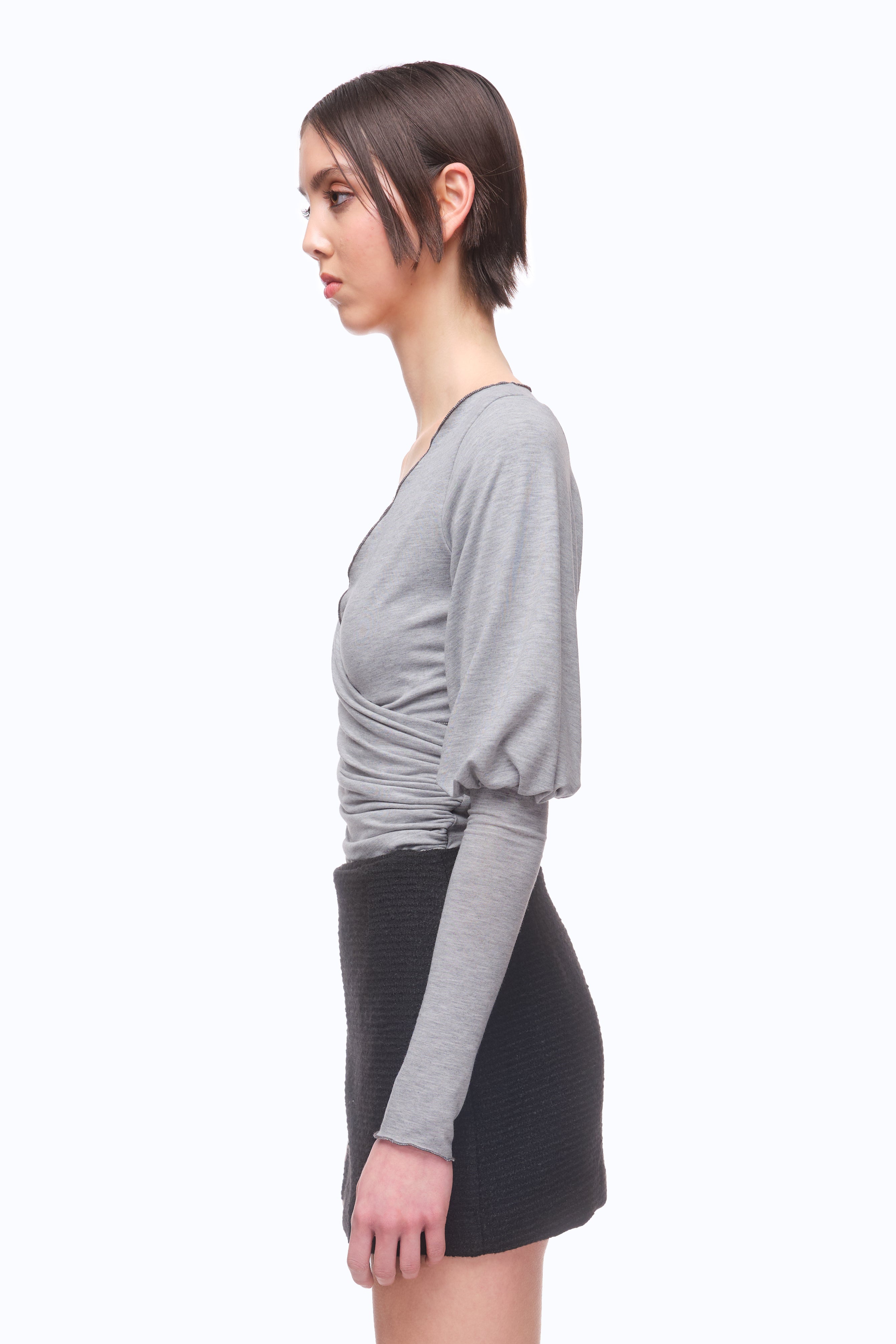 The Cleves Top - MIST (MADE TO ORDER)