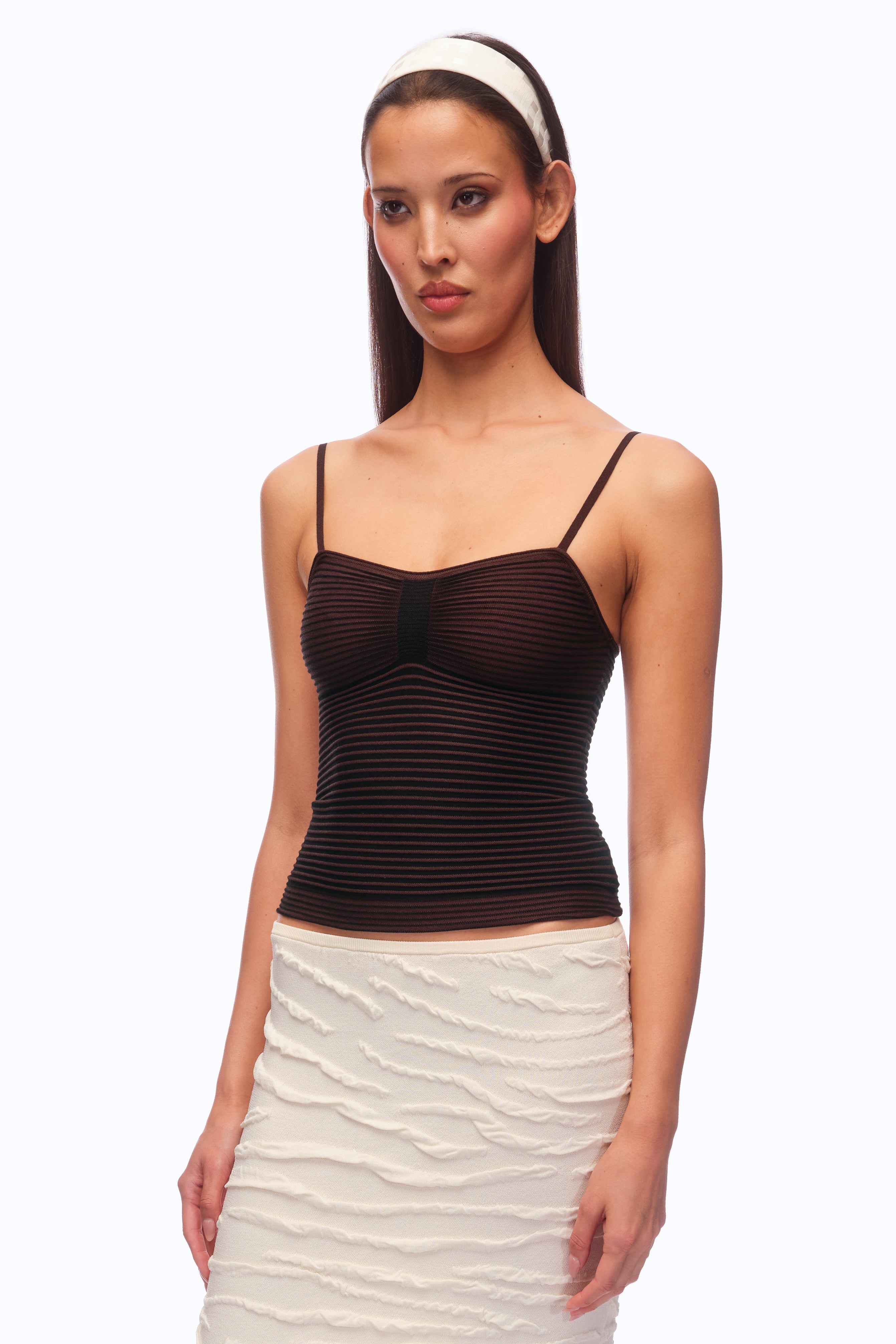 The Snatch Top - COCOA/NOIRE