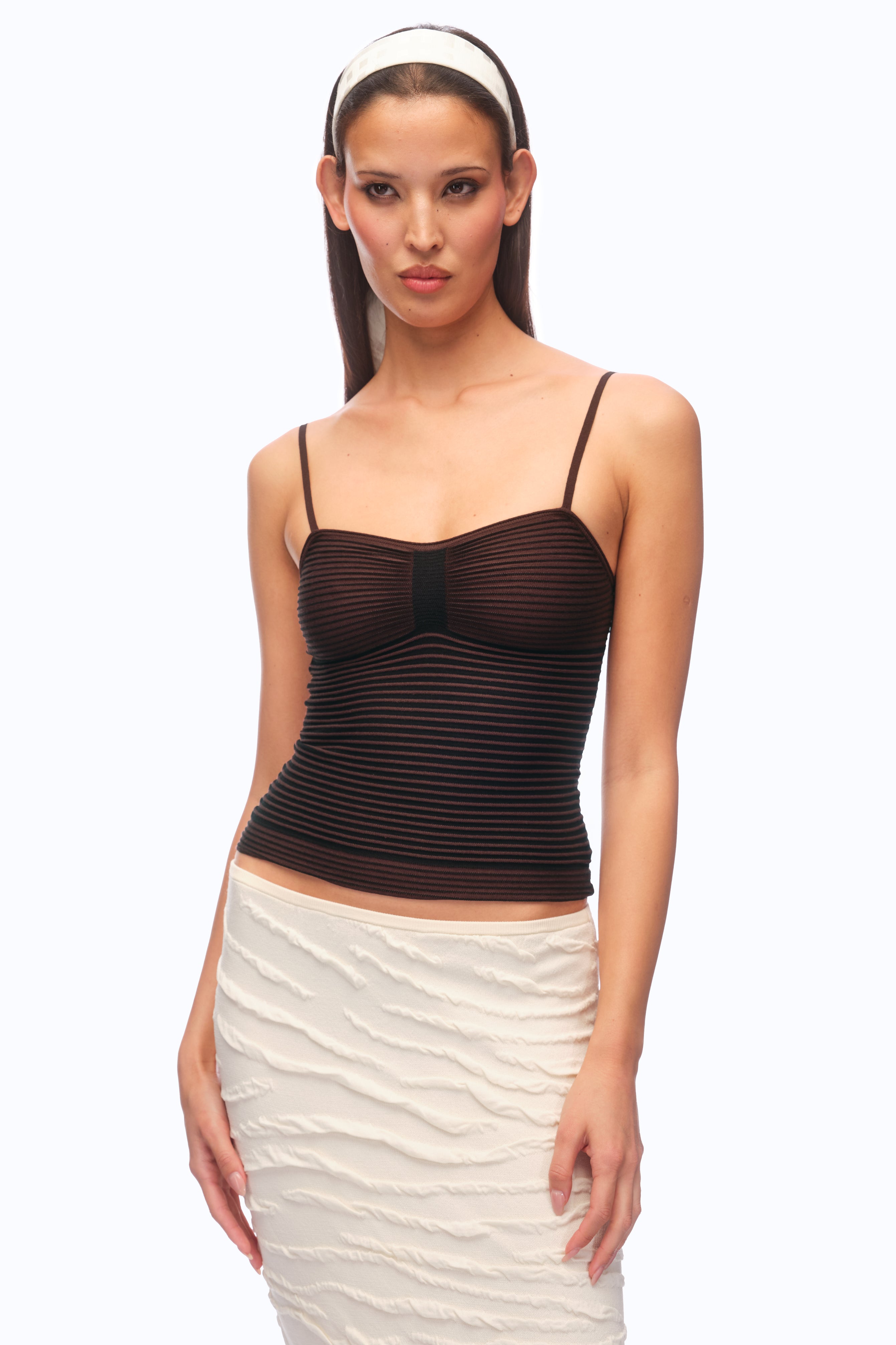 The Snatch Top - COCOA/NOIRE