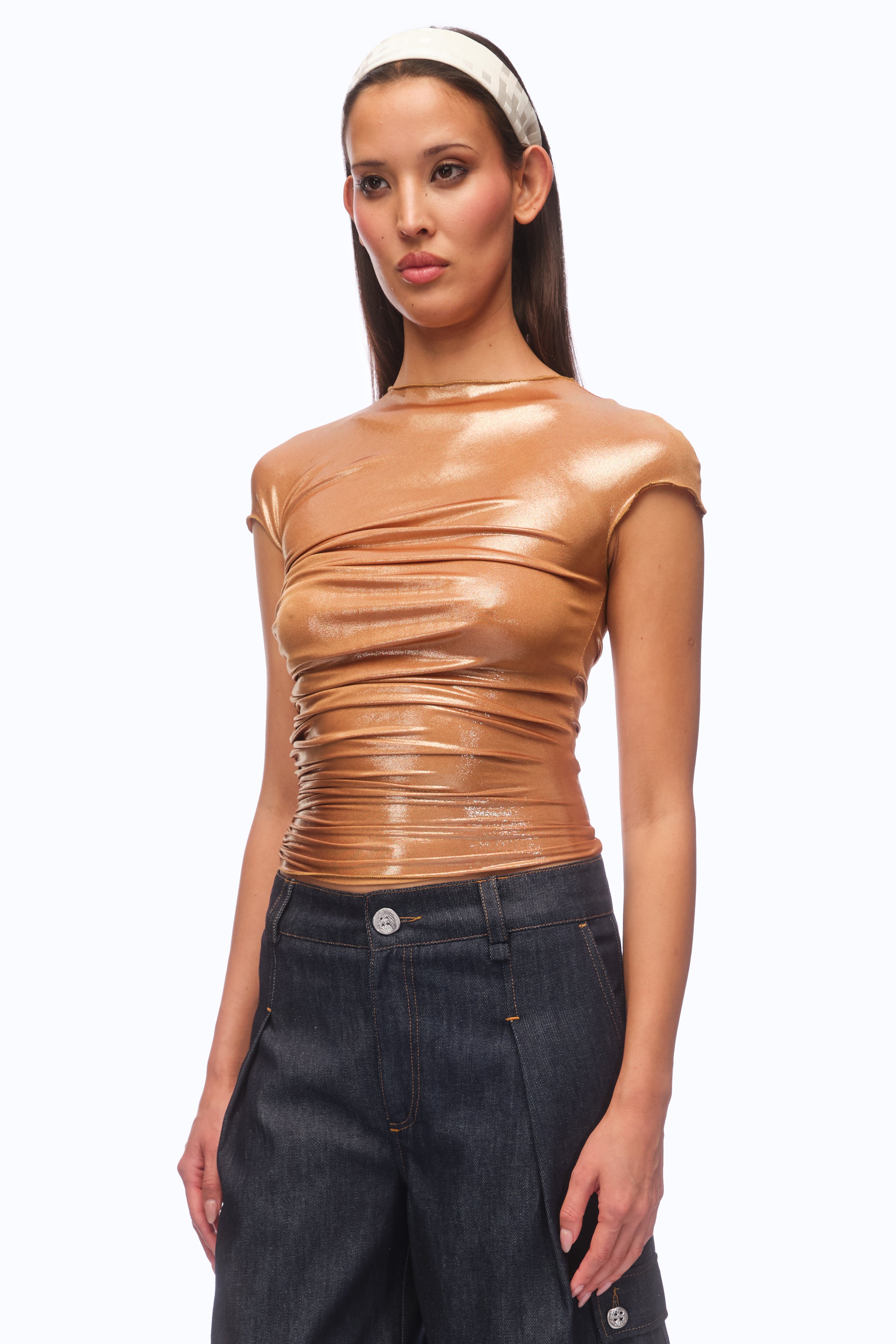 The Morena Top Wet - BRASS (MADE TO ORDER)