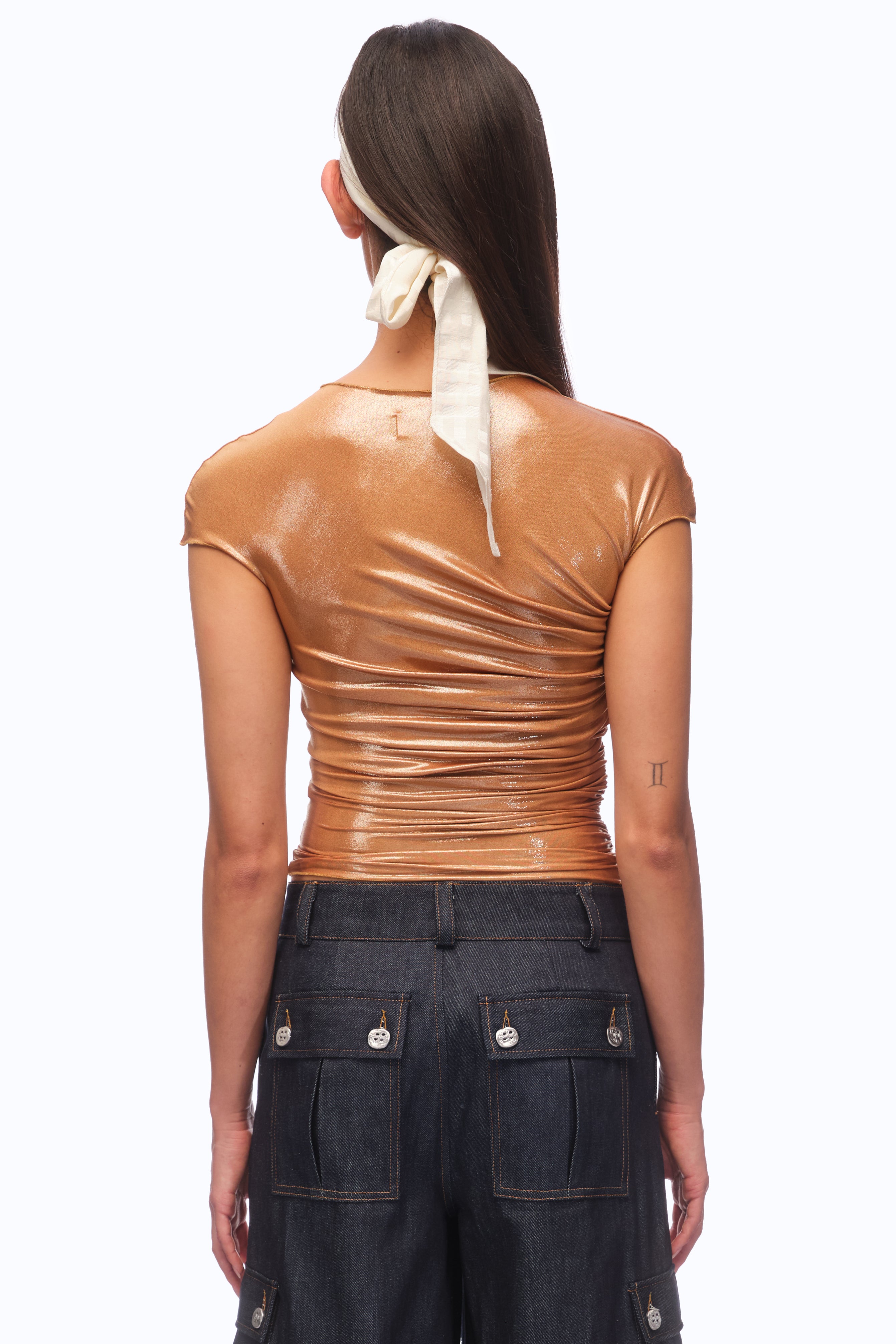 The Morena Top Wet - BRASS (MADE TO ORDER)