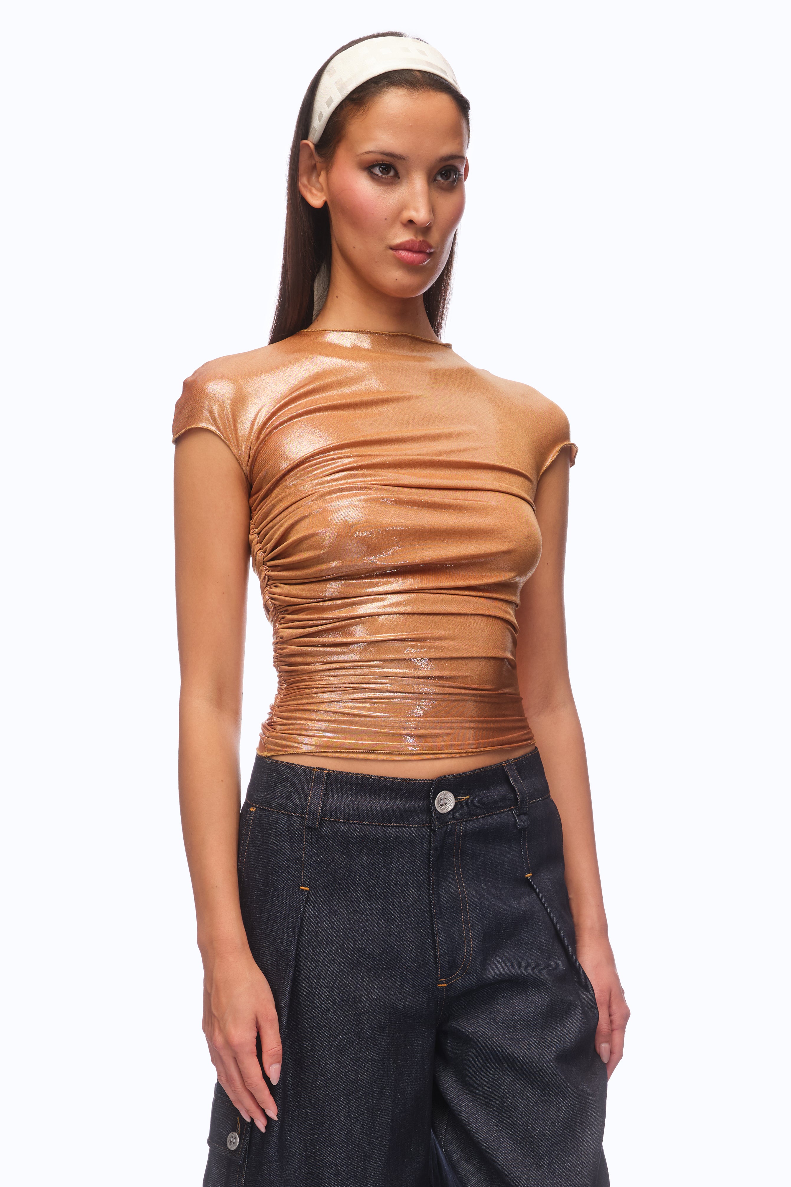 The Morena Top Wet - BRASS (MADE TO ORDER)