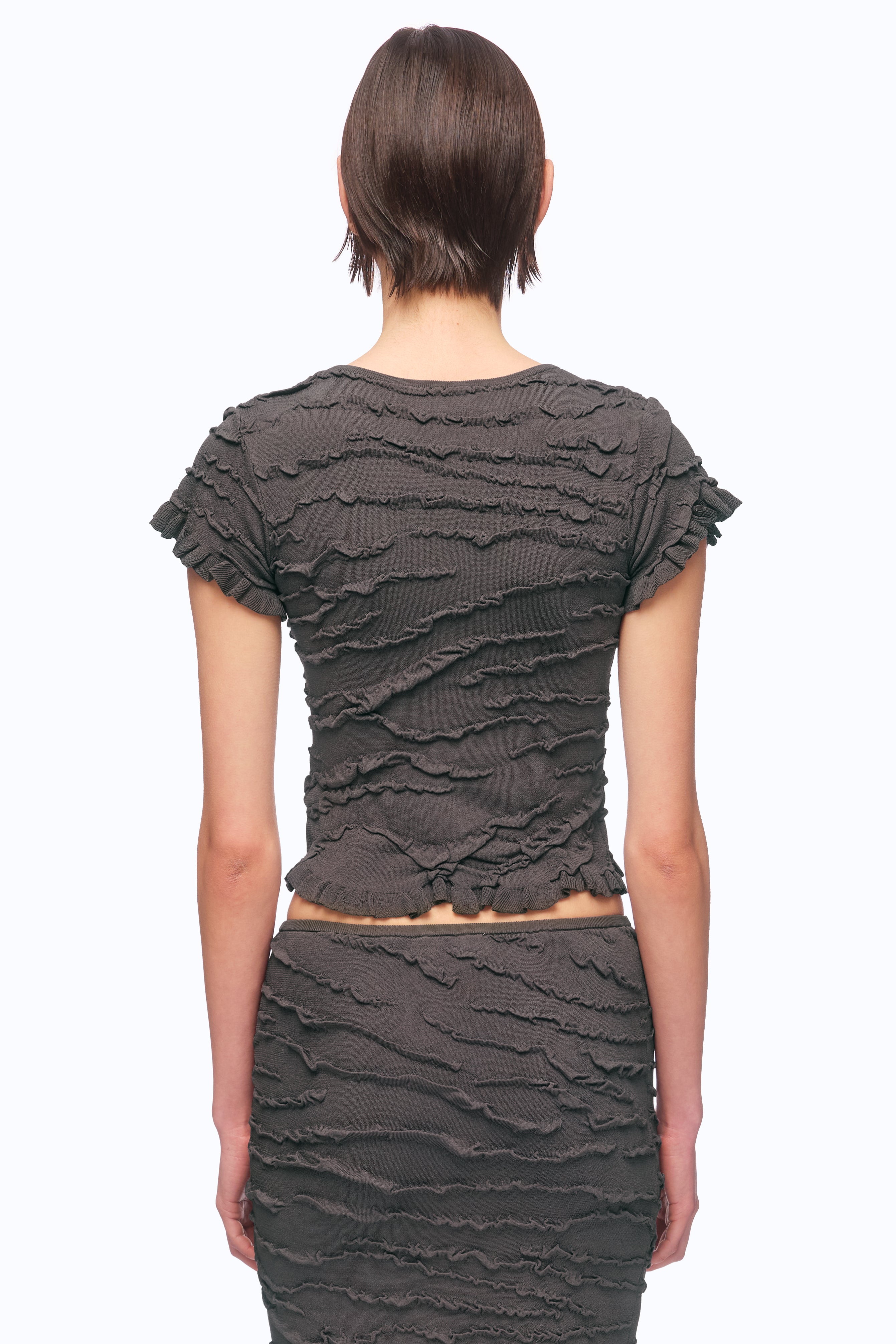 Vesuvius Top - Charcoal PRE-ORDER