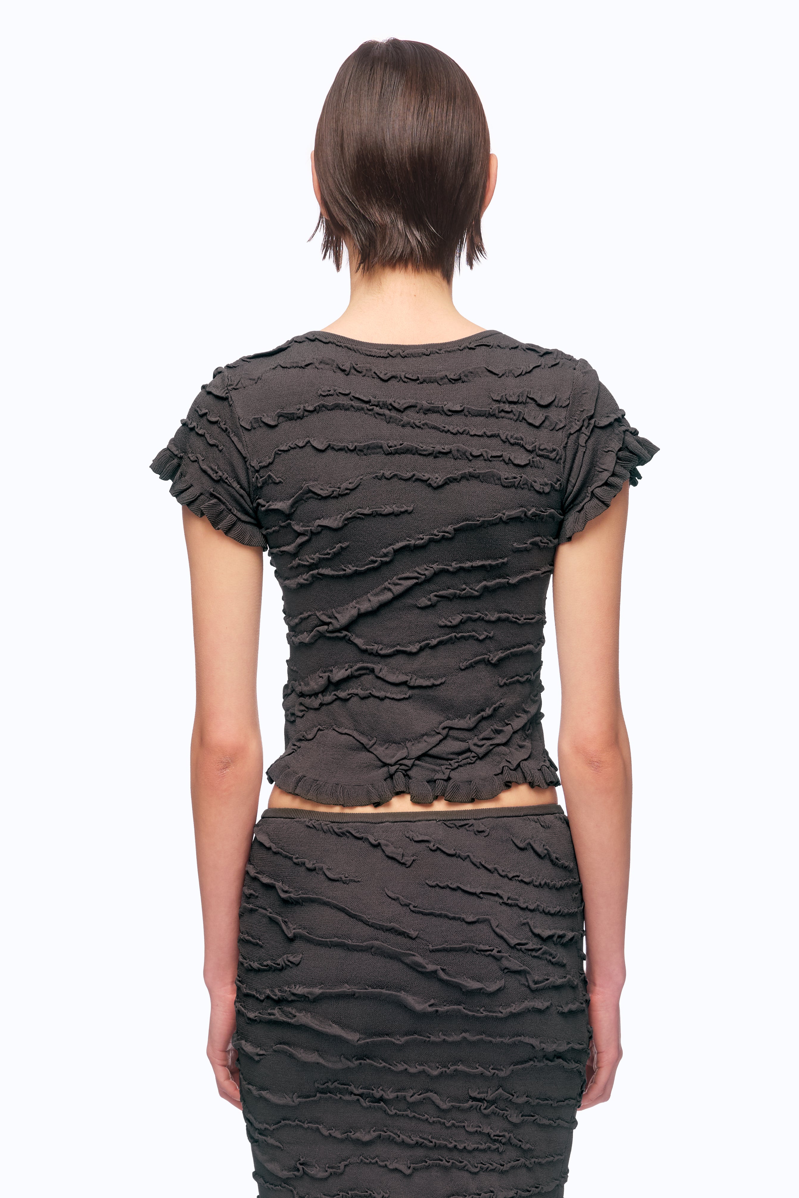 Vesuvius Top - Charcoal (PRE-ORDER)