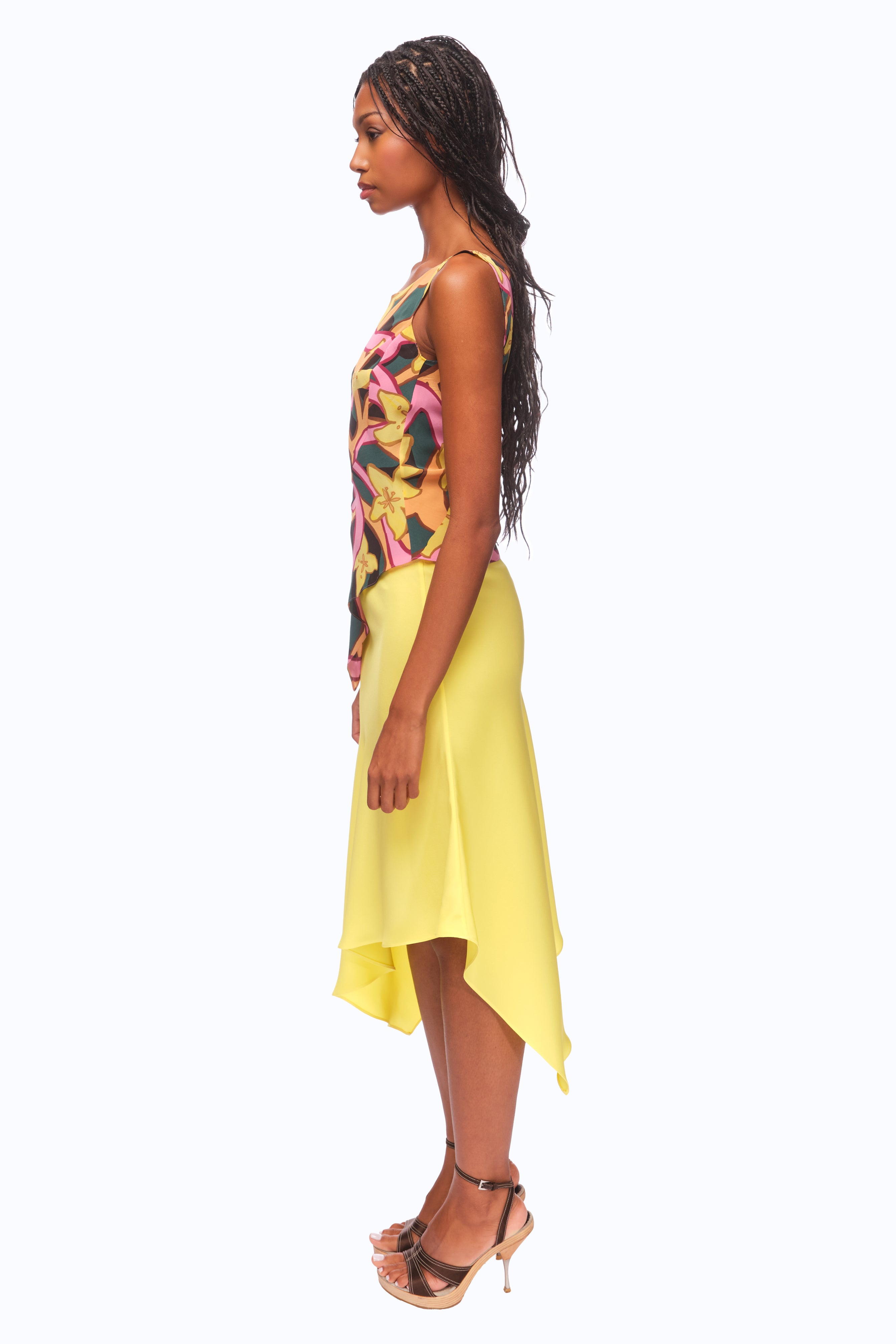 Calla Skirt - Lemon (PRE-ORDER)