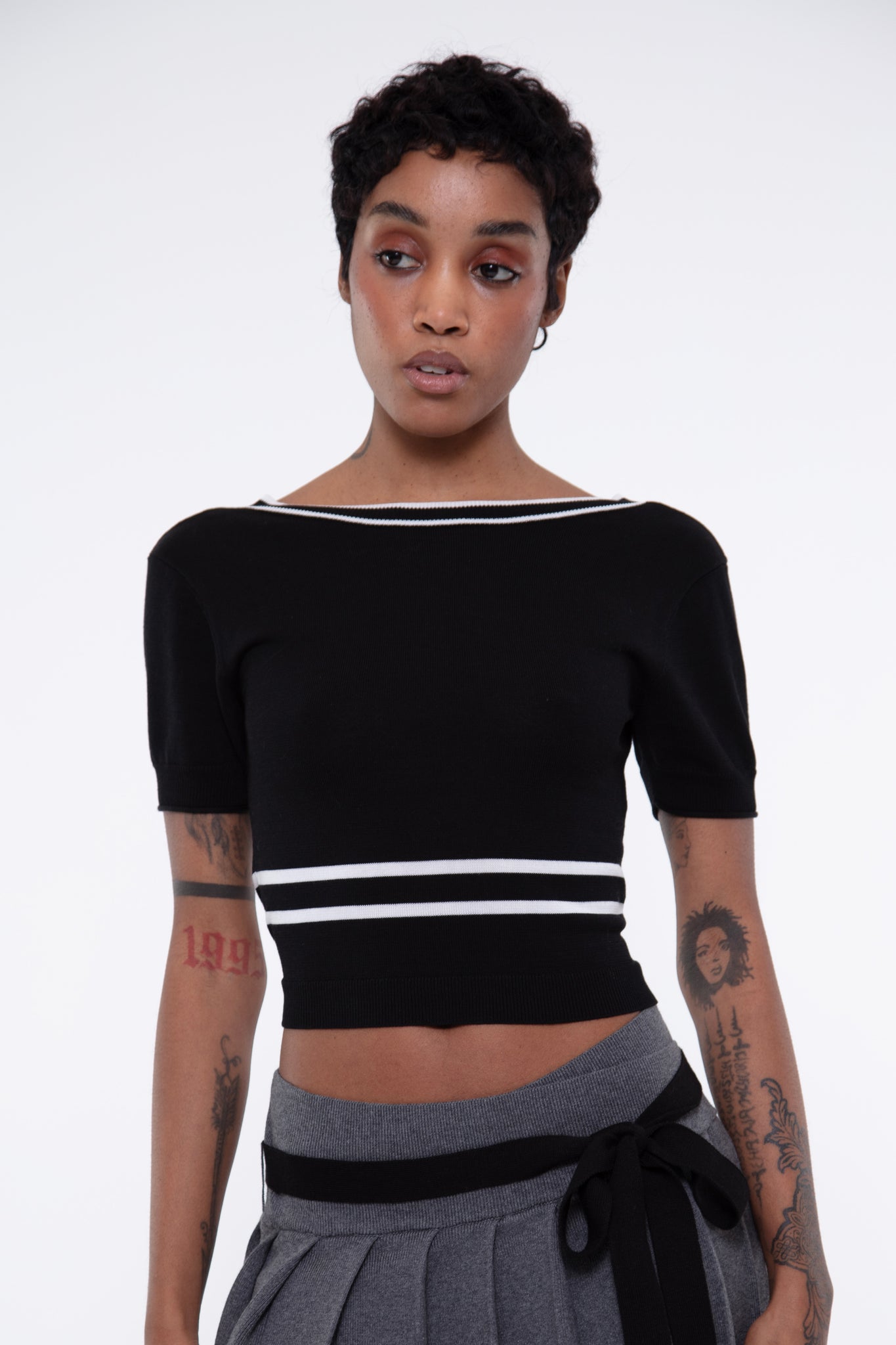 The ‘X’ Top - NOIRE (PRE-ORDER)