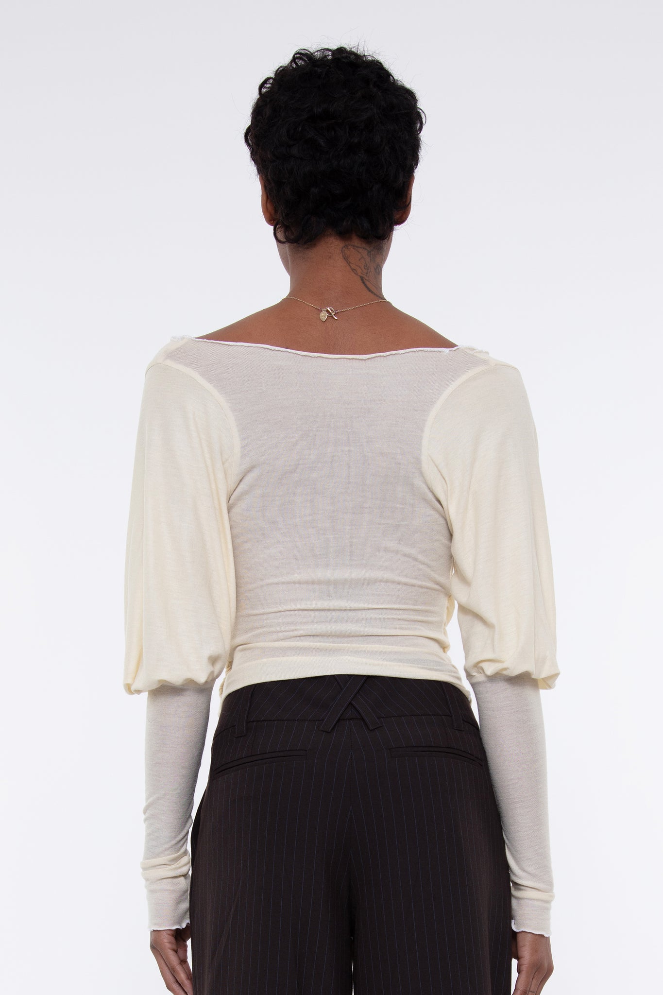 The Cleves Top - VANILLA (MADE TO ORDER)