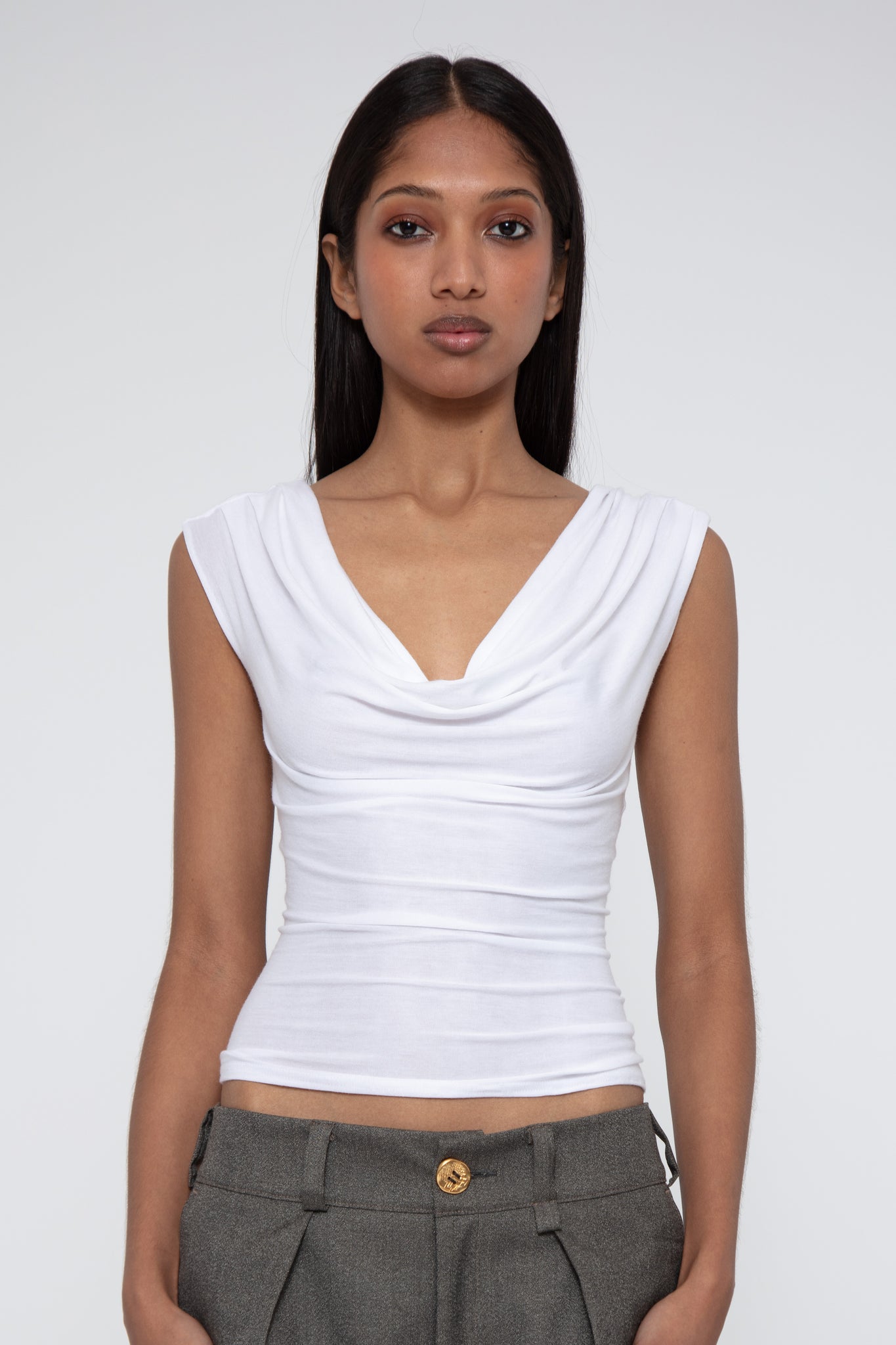 The Veil Top - WHITE (MADE TO ORDER)