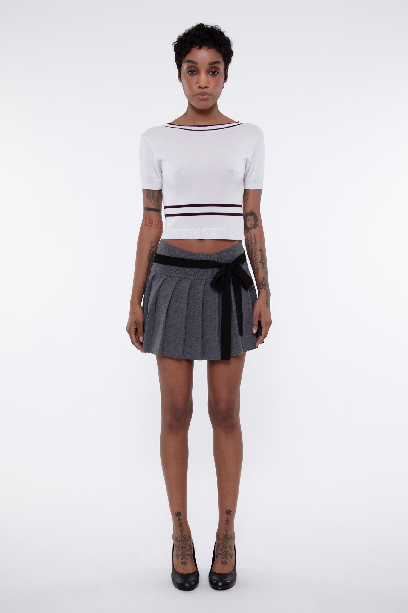 The Heist Mini Skirt- (PRE-ORDER)