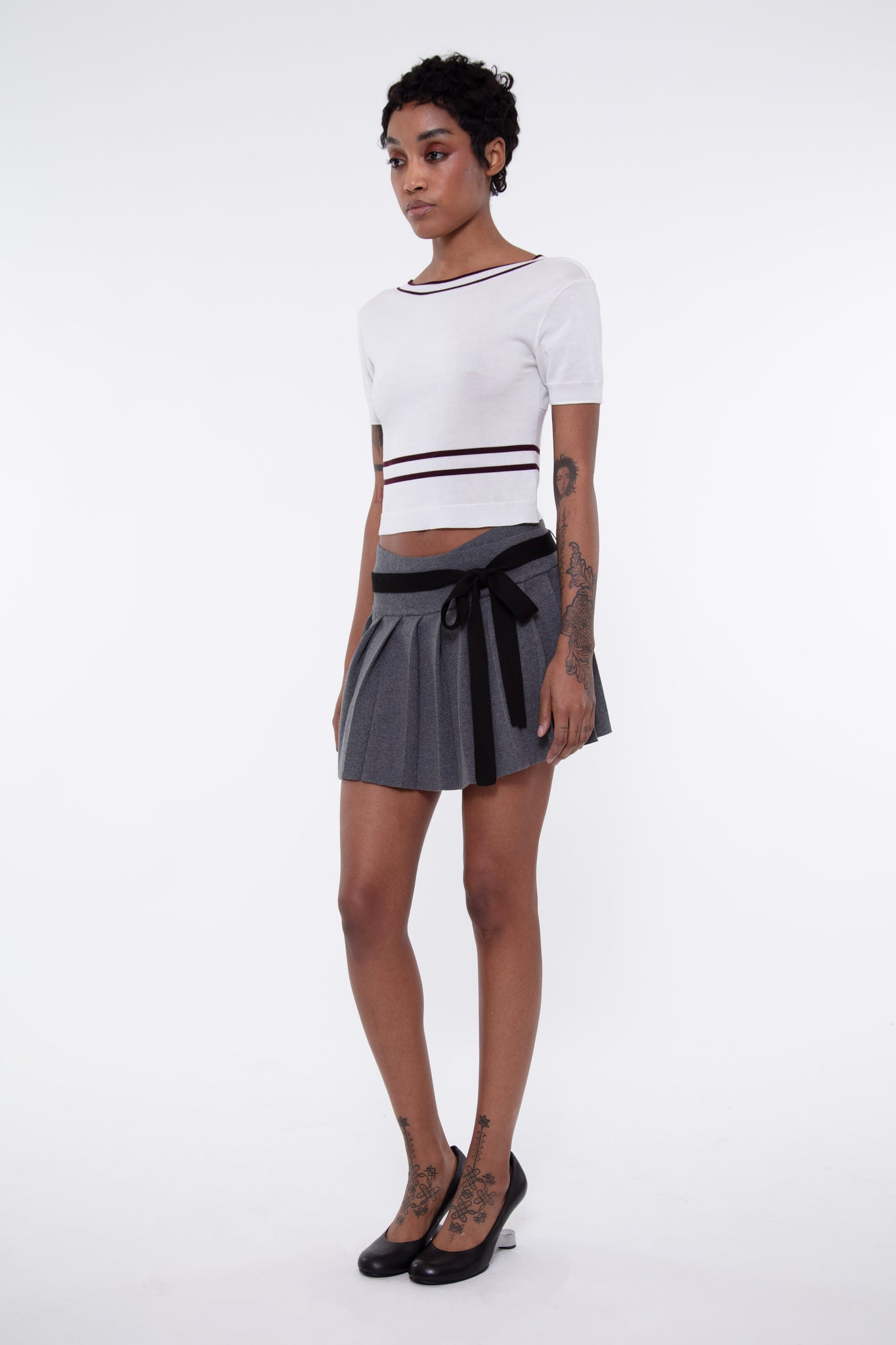 The Heist Mini Skirt- (PRE-ORDER)