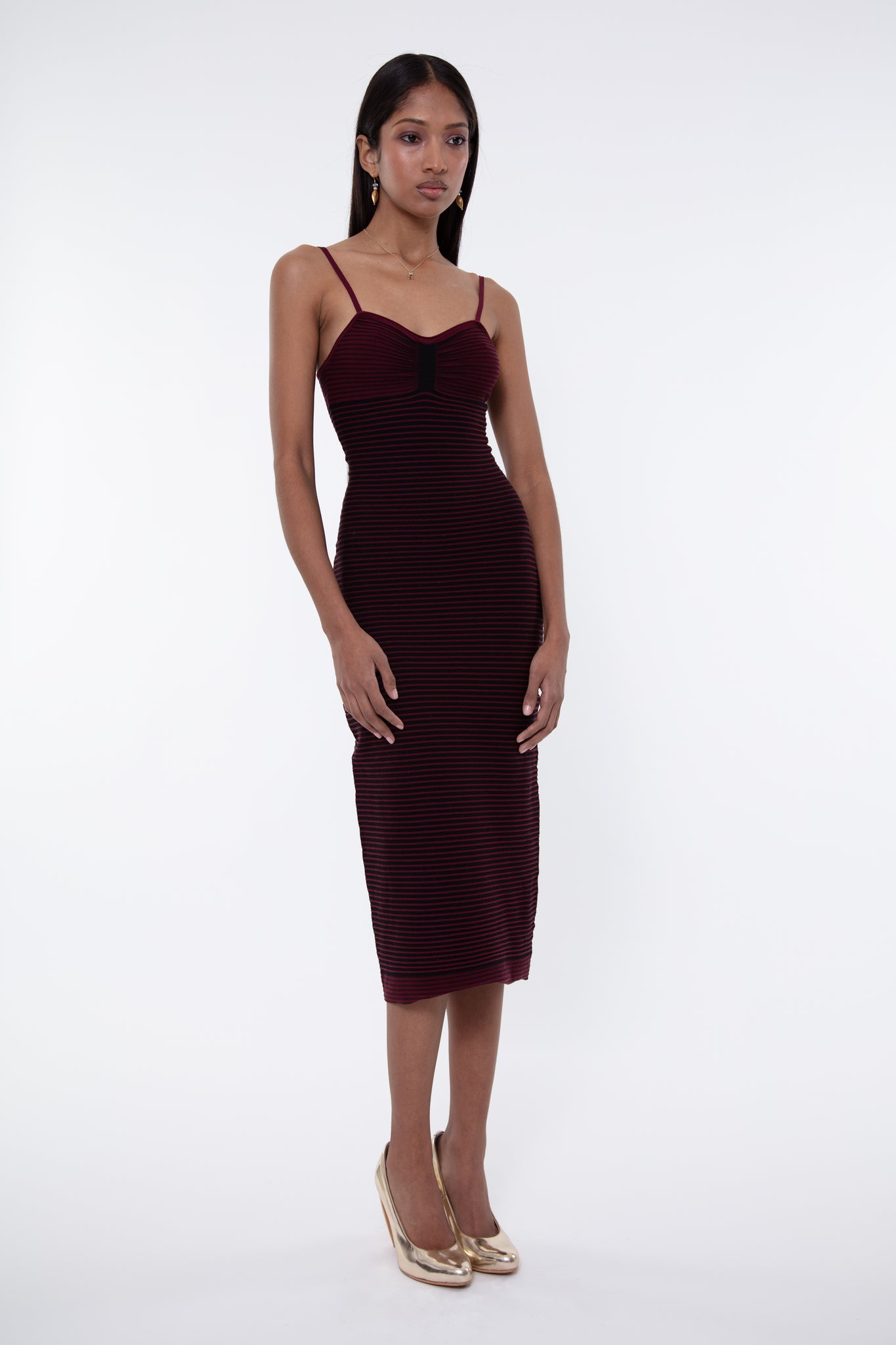 The Snatch Dress - BERRY/NOIRE (PRE-ORDER)