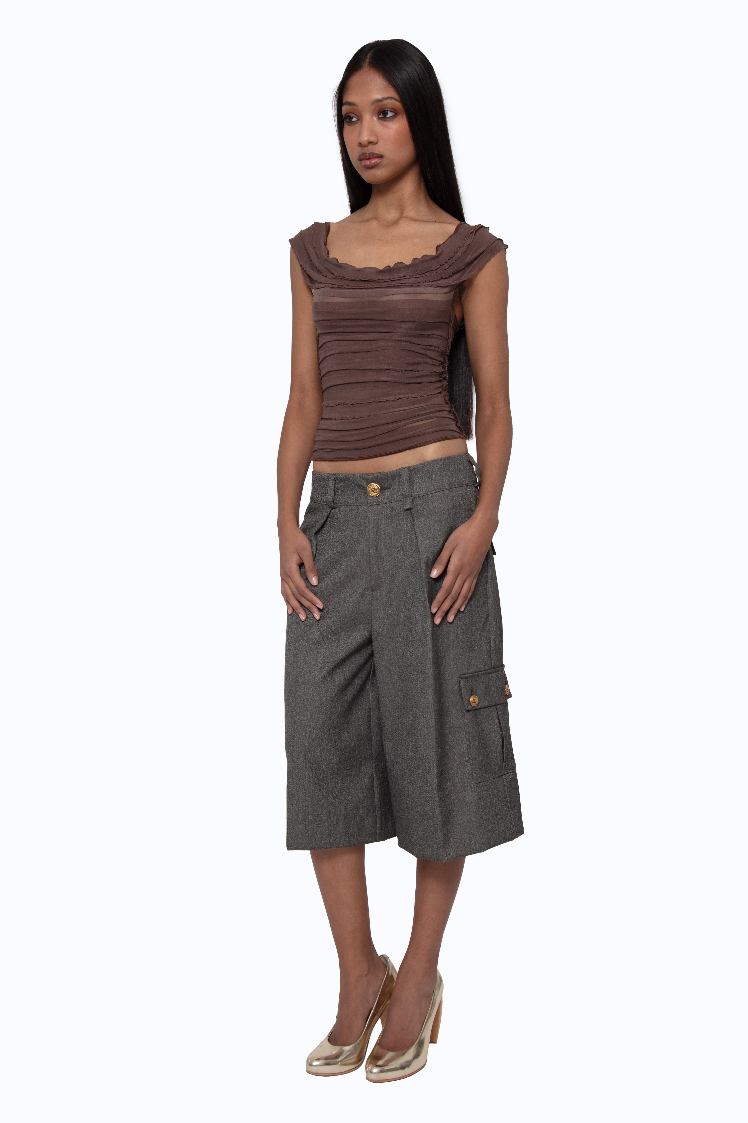 Unearthed Jorts - TAUPE